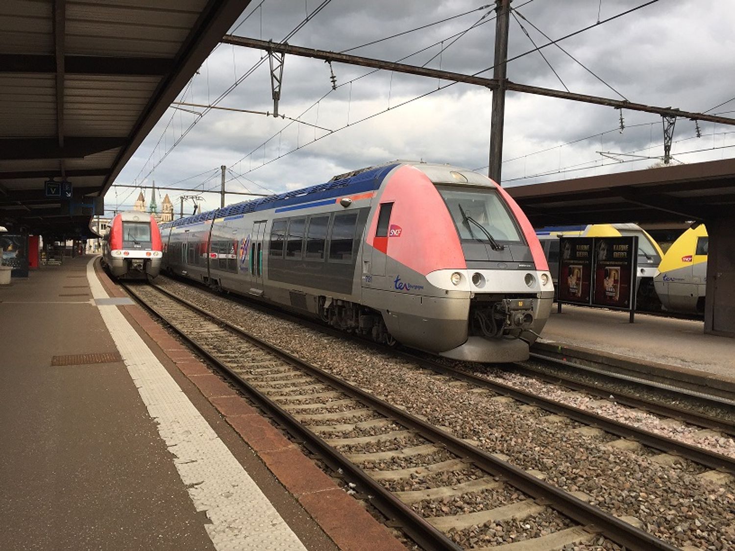Le trafic des trains a été impacté ce mardi matin en gare de Dijon